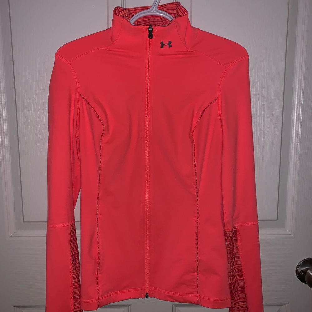 Pink Zip Up Jacket From Under Armour
